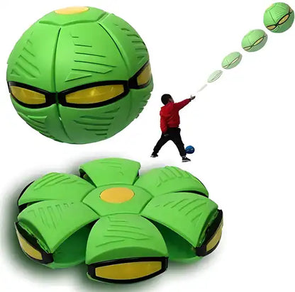 Flying Soccer Ball-Frisbee Deformation Ufo-Football Flat Throw Disc