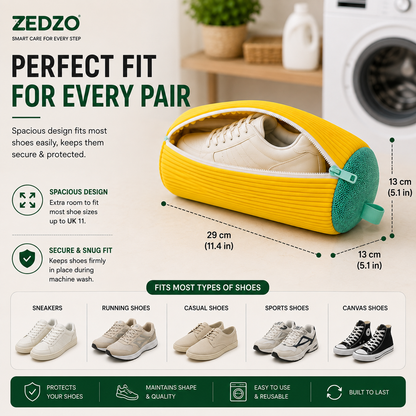 ZEDZO Shoe Washing Bag