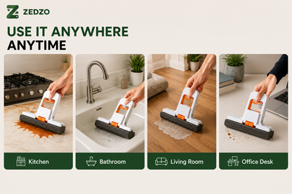 Self-Squeezing Cleaning Mop