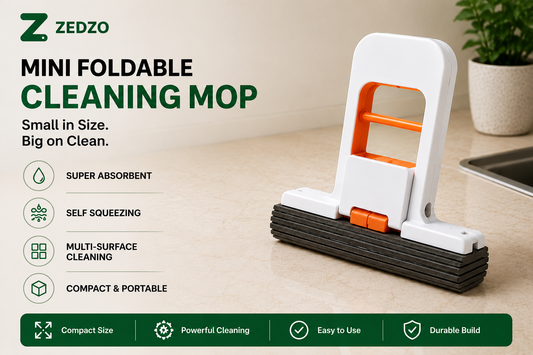 Self-Squeezing Cleaning Mop