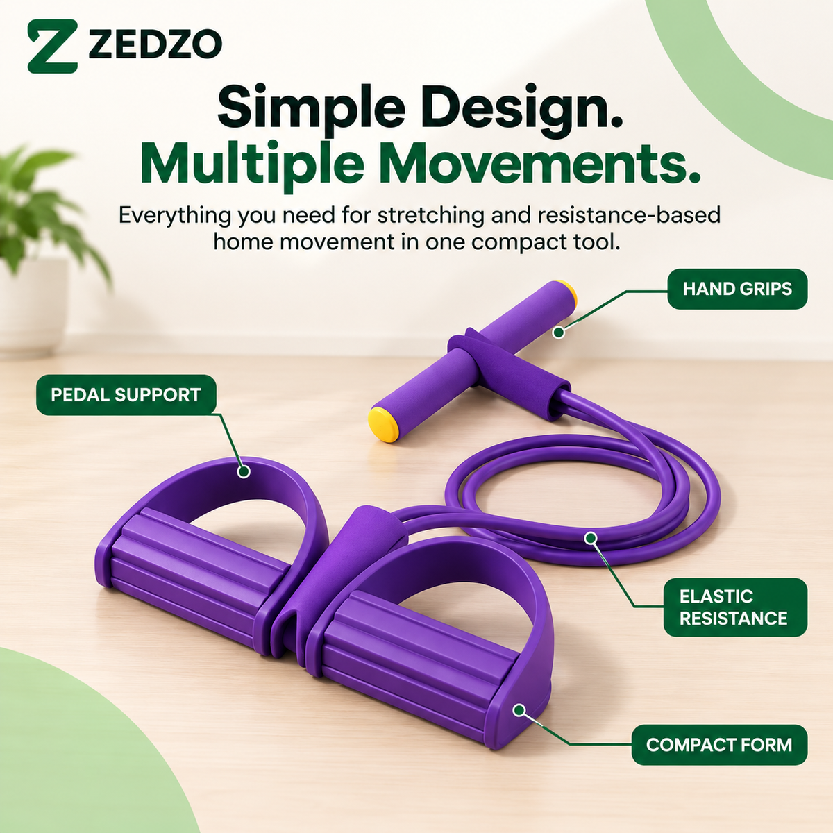 ZEDZO FlexFit – Full Body Resistance Trainer